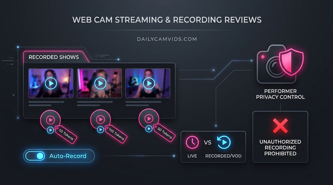 How Cam Site Recordings Work