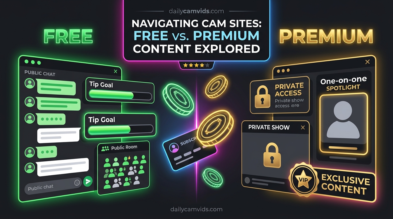 Female Cam Shows: Free vs Premium — What's the Difference?