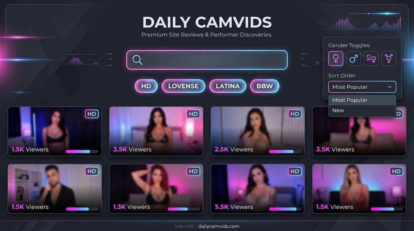 How to Use Search and Filters on Cam Sites — A Complete Guide