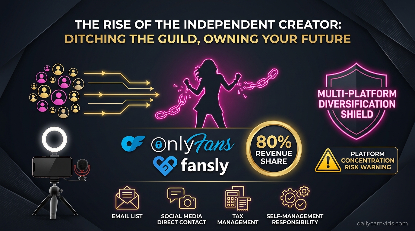 The Rise of Independent Adult Creators