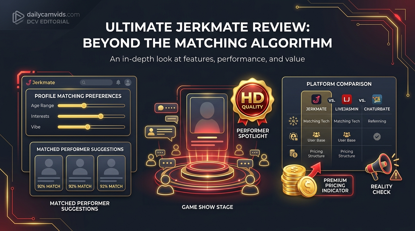 Jerkmate Review 2026 — Premium Cam Site or Overhyped?