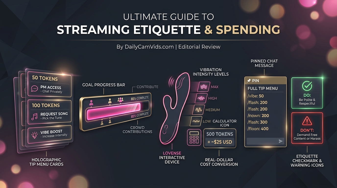 Understanding Tip Menus on Cam Sites