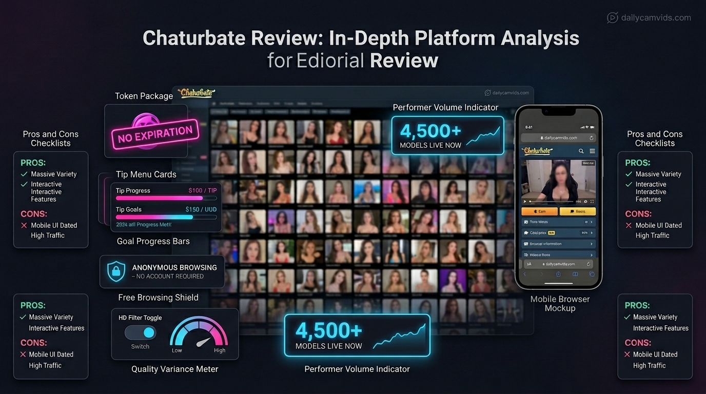 Chaturbate Review 2026: Features, Pricing, and Is It Worth It?