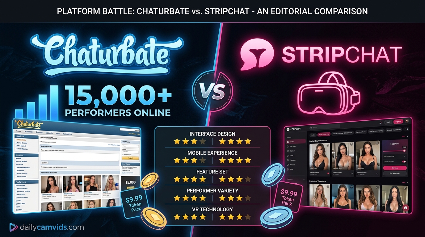 Chaturbate vs Stripchat: Full Comparison (2026)