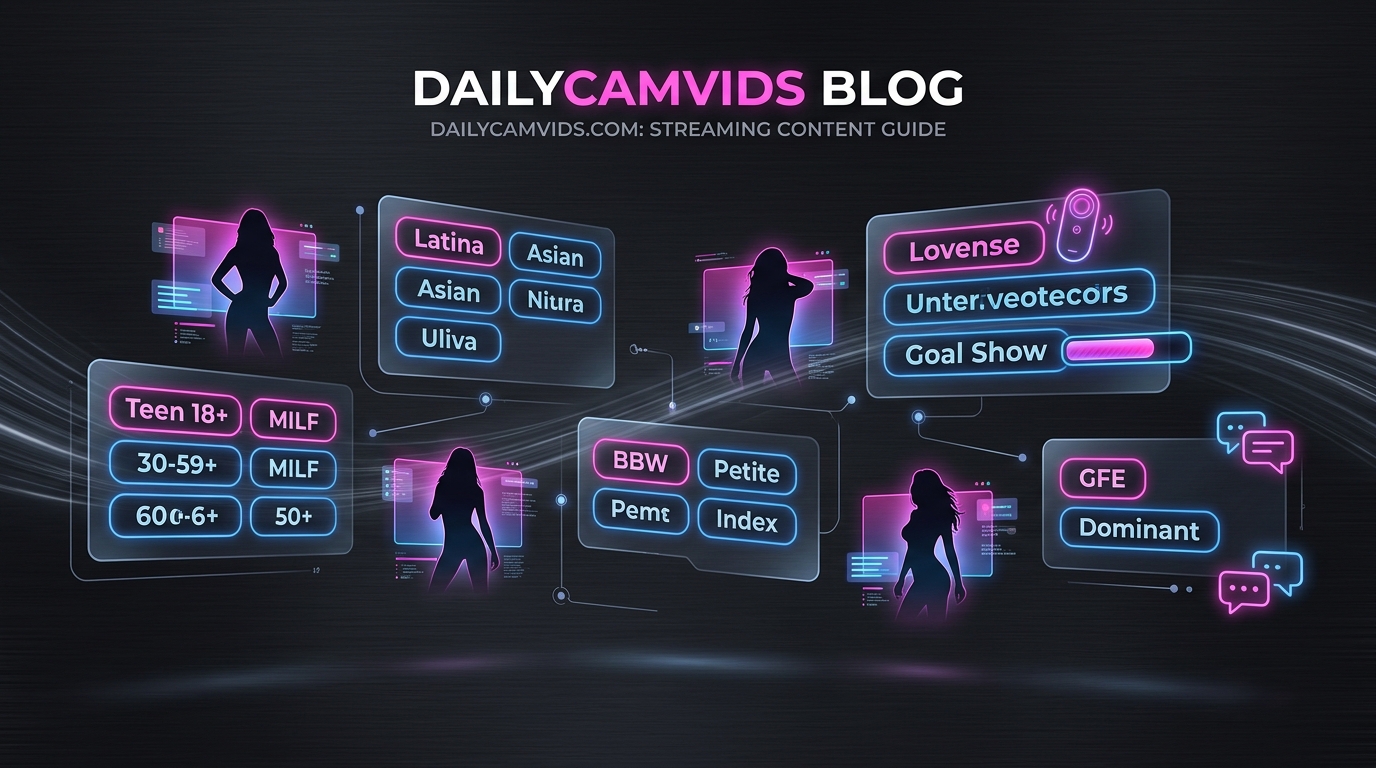 Most Popular Cam Girl Categories Explained