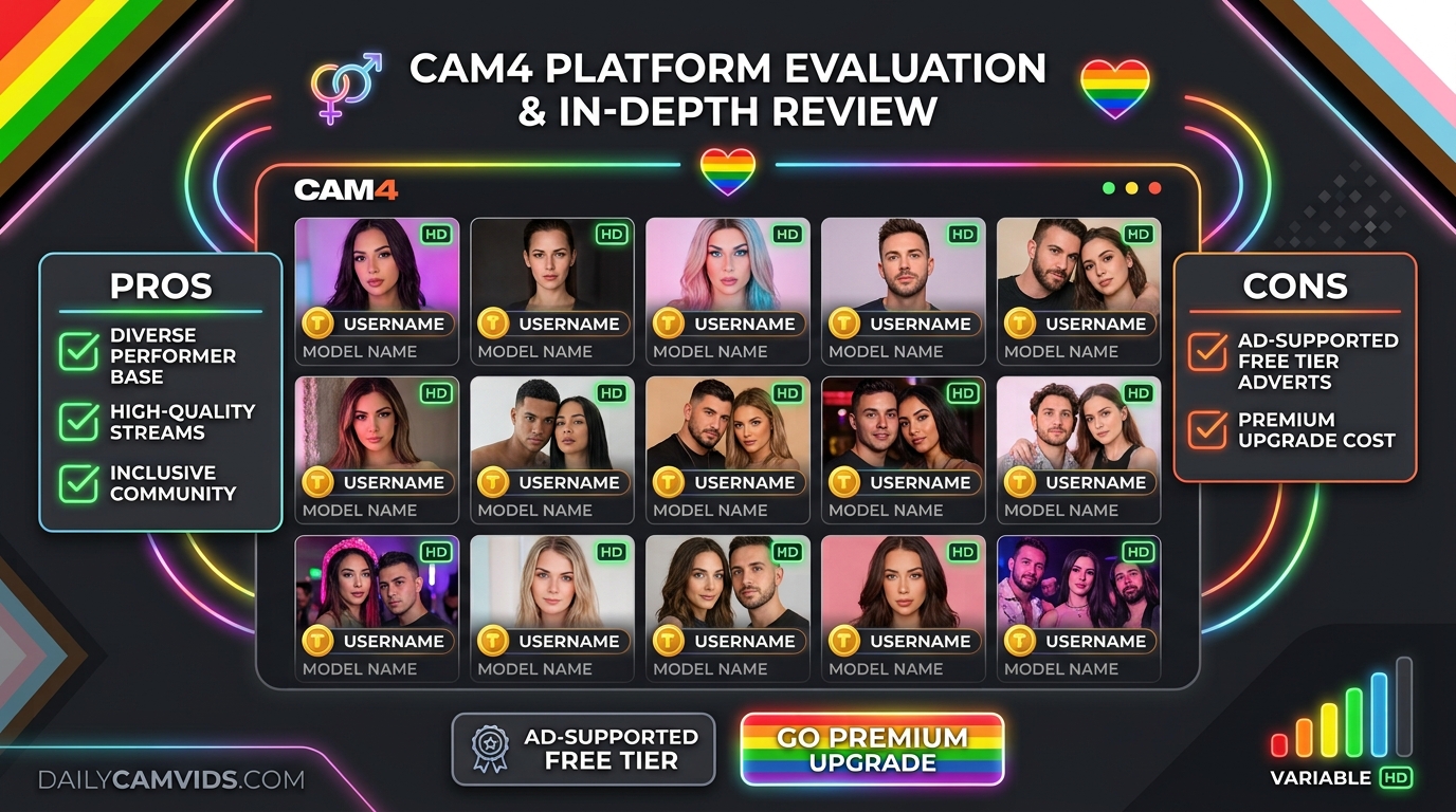 Cam4 Review 2026 — Free Cam Broadcasting for All Audiences
