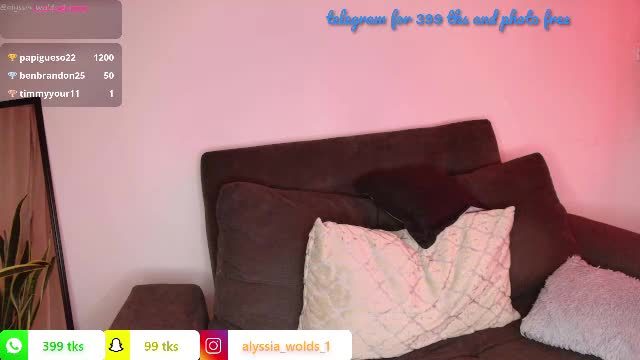 alyssia_wolds_1 Chaturbate cam video 2026-09-29 07:46
