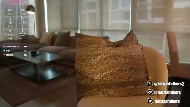 letiziafulkers1 Chaturbate live cam show 2026-08-27