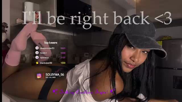 soleyma Chaturbate live cam show 2026-08-26 21:07